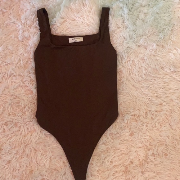 Babaton Tops - Babaton chocolate one piece